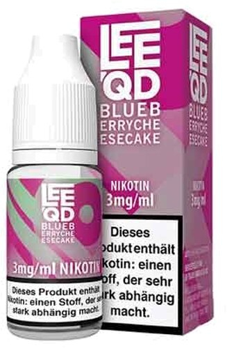 LEEQD Liquid Crazy Blueberry Cheesecake 10ml 3mg LEEQD Liquid Crazy Blueberry Cheesecake 10ml 3mg