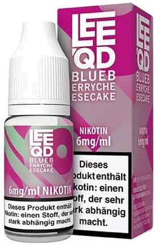 LEEQD Liquid Crazy Blueberry Cheesecake 10ml 6mg LEEQD Liquid Crazy Blueberry Cheesecake 10ml 6mg