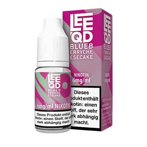 LEEQD Liquid Crazy Blueberry Cheesecake 10ml 6mg LEEQD Liquid Crazy Blueberry Cheesecake 10ml 6mg