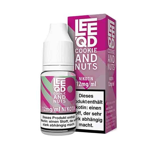LEEQD Liquid Crazy Cookie and Nuts 10ml 12mg LEEQD Liquid Crazy Cookie and Nuts 10ml 12mg