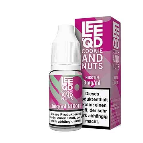 LEEQD Liquid Crazy Cookie and Nuts 10ml 3mg LEEQD Liquid Crazy Cookie and Nuts 10ml 3mg