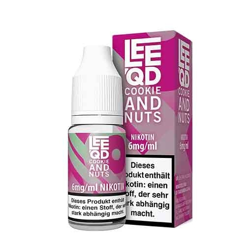 LEEQD Liquid Crazy Cookie and Nuts 10ml 6mg LEEQD Liquid Crazy Cookie and Nuts 10ml 6mg