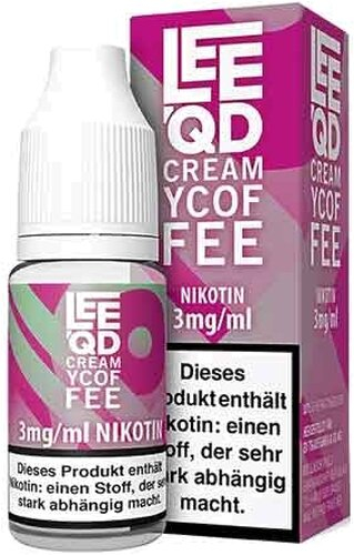 LEEQD Liquid Crazy Creamy Coffee 10ml 3mg