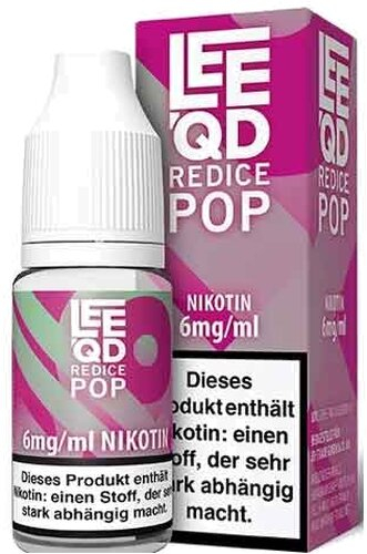 LEEQD Liquid Crazy Red Ice Pop 10ml 6mg