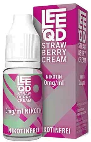 LEEQD Liquid Crazy Strawberry Cream 10ml 0mg