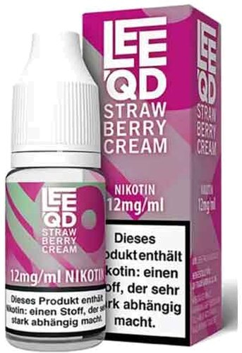LEEQD Liquid Crazy Strawberry Cream 10ml 12mg