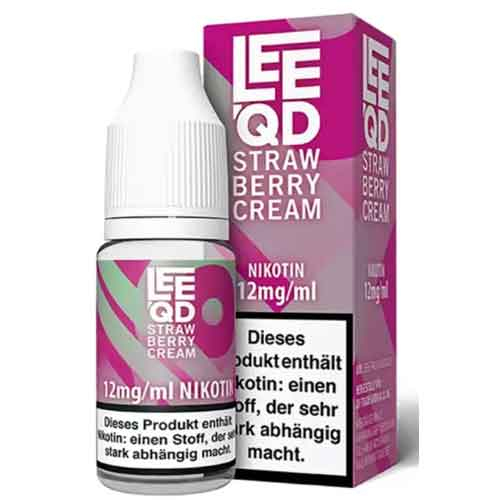 LEEQD Liquid Crazy Strawberry Cream 10ml 12mg LEEQD Liquid Crazy Strawberry Cream 10ml 12mg
