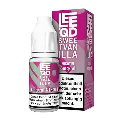 LEEQD Liquid Crazy Sweet Vanilla 10ml 6mg LEEQD Liquid Crazy Sweet Vanilla 10ml 6mg