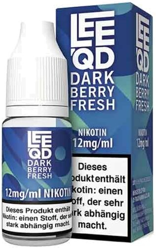 LEEQD Liquid Dark Berry Fresh 10ml 12mg