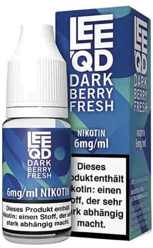 LEEQD Liquid Dark Berry Fresh 10ml 6mg