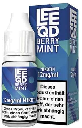 LEEQD Liquid Fresh Berry Mint 10ml 12mg LEEQD Liquid Fresh Berry Mint 10ml 12mg