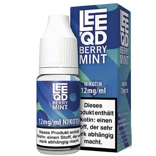 LEEQD Liquid Fresh Berry Mint 10ml 12mg LEEQD Liquid Fresh Berry Mint 10ml 12mg