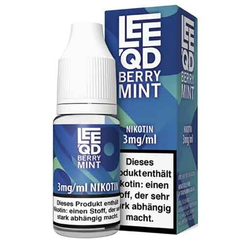 LEEQD Liquid Fresh Berry Mint 10ml 3mg LEEQD Liquid Fresh Berry Mint 10ml 3mg