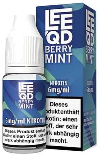 LEEQD Liquid Fresh Berry Mint 10ml 6mg