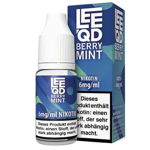 LEEQD Liquid Fresh Berry Mint 10ml 6mg LEEQD Liquid Fresh Berry Mint 10ml 6mg