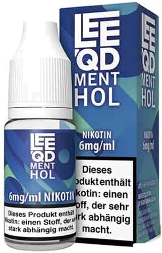 LEEQD Liquid Fresh Menthol 10ml 6mg
