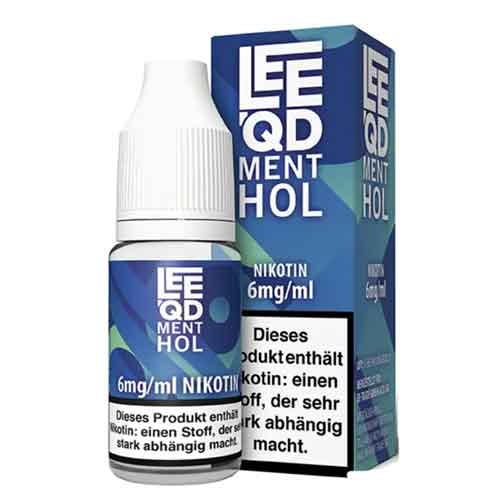 LEEQD Liquid Fresh Menthol 10ml 6mg LEEQD Liquid Fresh Menthol 10ml 6mg