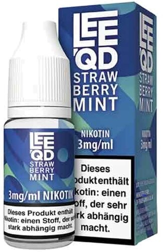 LEEQD Liquid Fresh Strawberry Mint 10ml 3mg