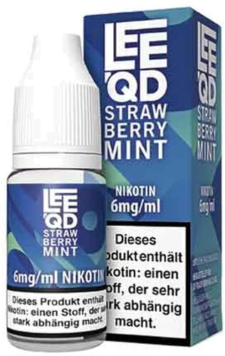 LEEQD Liquid Fresh Strawberry Mint 10ml 6mg LEEQD Liquid Fresh Strawberry Mint 10ml 6mg