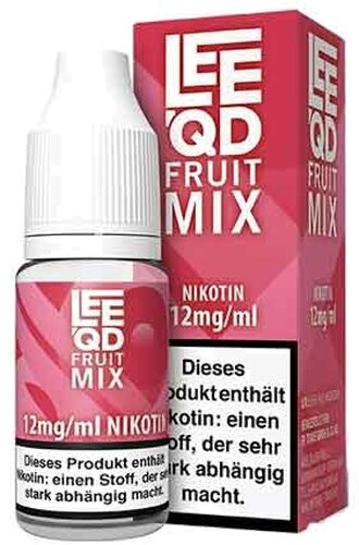 LEEQD Liquid Fruit Mix 10ml 12mg LEEQD Liquid Fruit Mix 10ml 12mg