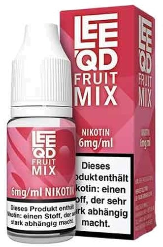 LEEQD Liquid Fruit Mix 10ml 6mg LEEQD Liquid Fruit Mix 10ml 6mg