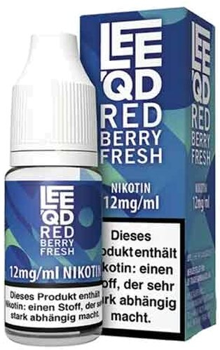 LEEQD Liquid Red Berry Fresh 10ml 12mg