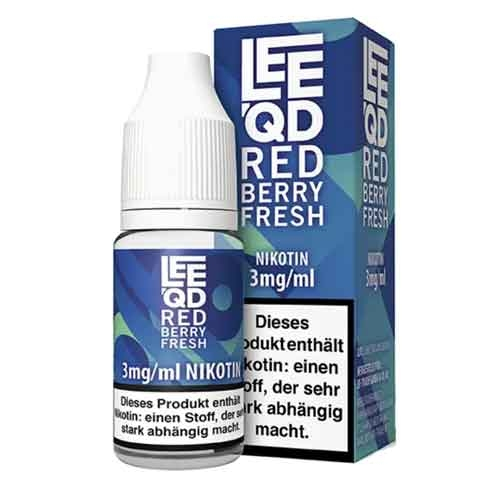 LEEQD Liquid Red Berry Fresh 10ml 3mg LEEQD Liquid Red Berry Fresh 10ml 3mg