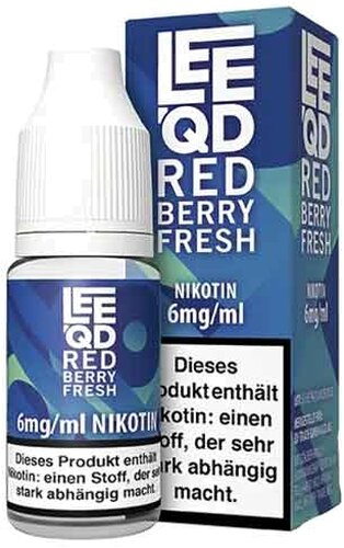 LEEQD Liquid Red Berry Fresh 10ml 6mg