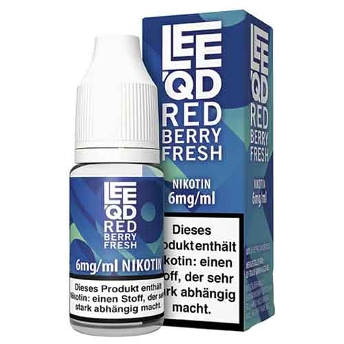 LEEQD Liquid Red Berry Fresh 10ml 6mg LEEQD Liquid Red Berry Fresh 10ml 6mg