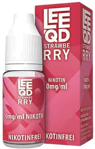 LEEQD Liquid Strawberry Fruits 10ml 0mg LEEQD Liquid Strawberry Fruits 10ml 0mg
