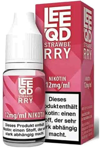 LEEQD Liquid Strawberry Fruits 10ml 12mg