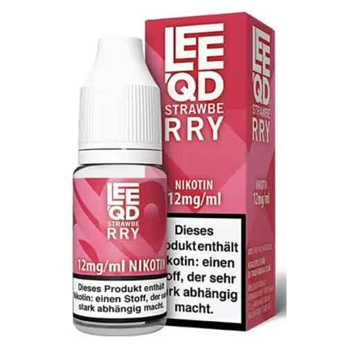 LEEQD Liquid Strawberry Fruits 10ml 12mg LEEQD Liquid Strawberry Fruits 10ml 12mg