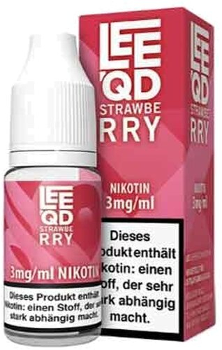 LEEQD Liquid Strawberry Fruits 10ml 3mg LEEQD Liquid Strawberry Fruits 10ml 3mg