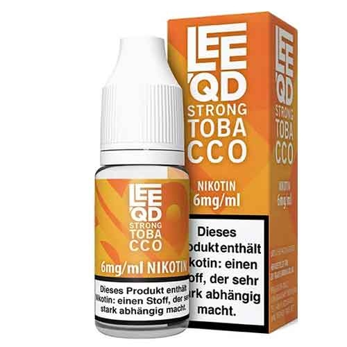 LEEQD Liquid Strong Tobacco 10ml 6mg LEEQD Liquid Strong Tobacco 10ml 6mg