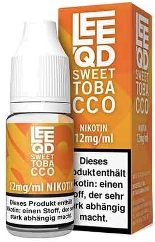 LEEQD Liquid Sweet Tobacco 10ml 12mg LEEQD Liquid Sweet Tobacco 10ml 12mg