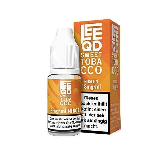 LEEQD Liquid Sweet Tobacco 10ml 18mg LEEQD Liquid Sweet Tobacco 10ml 18mg