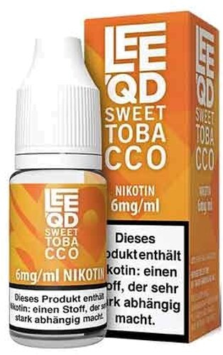 LEEQD Liquid Sweet Tobacco 10ml 6mg LEEQD Liquid Sweet Tobacco 10ml 6mg