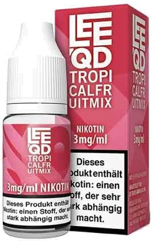 LEEQD Liquid Tropical Fruit Mix 10ml 3mg