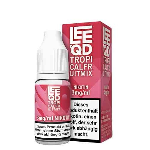 LEEQD Liquid Tropical Fruit Mix 10ml 3mg LEEQD Liquid Tropical Fruit Mix 10ml 3mg