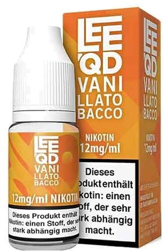 LEEQD Liquid Vanilla Tobacco 10ml 12mg