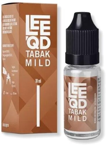 LEEQD Tabak mild 10ml 0mg Liquid LEEQD Tabak mild 10ml 0mg Liquid