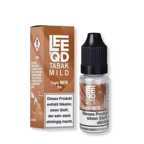 LEEQD Tabak mild 10ml 12mg Liquid LEEQD Tabak mild 10ml 12mg Liquid