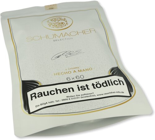 Leonel Schumacher Selection 6x60 Zigarren Freshpack 5 Stück