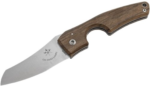 Les Fines Lames Le Petit Zigarrenmesser Gunstock Walnut Burl