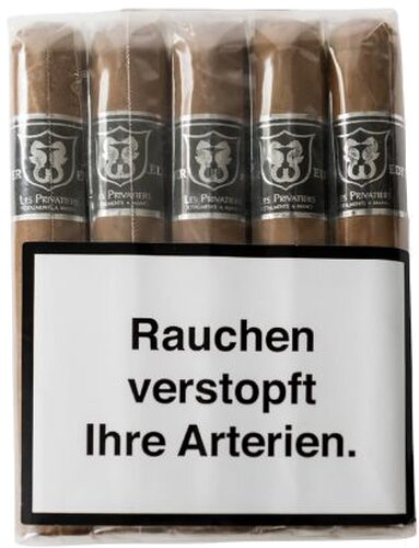Les Privatiers Robusto Silver Zigarren 10 Stk.