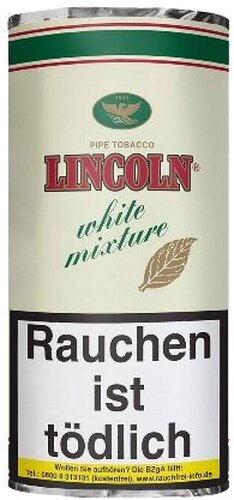 Lincoln White Mixture 50g Pfeifentabak Lincoln White Mixture 50g Pfeifentabak