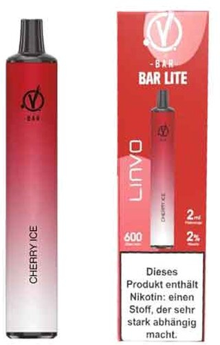 Linvo Bar Lite Einweg E-Shisha Cherry Ice 20mg Linvo Bar Lite Einweg E-Shisha Cherry Ice 20mg
