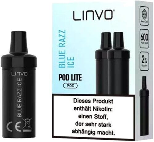 Linvo Pod Lite Blue Razz Ice 20mg