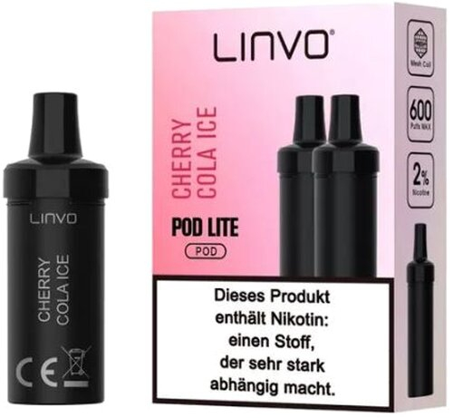 Linvo Pod Lite Cherry Cola Ice 20mg Linvo Pod Lite Cherry Cola Ice 20mg