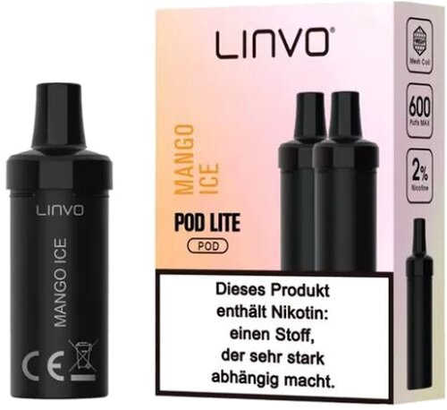 Linvo  Pod Lite Mango Ice 20mg